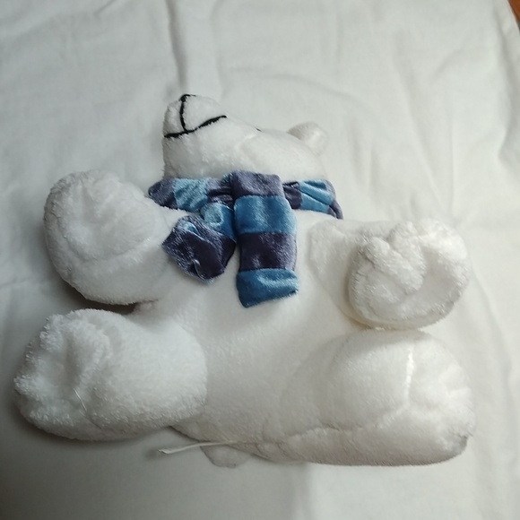 Polar Bear with Scarf stuff animal - Picture 6 of 9